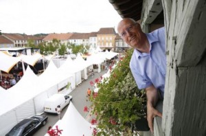 Marciac et son maire _CPOlivier Lejeune