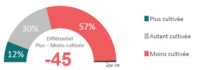 4- Perception du niveau culturel