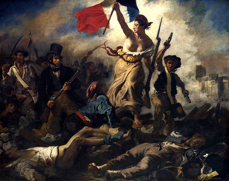 la Liberté guidant le peuple Eugène Delacroix c commons Wikimedia Perse