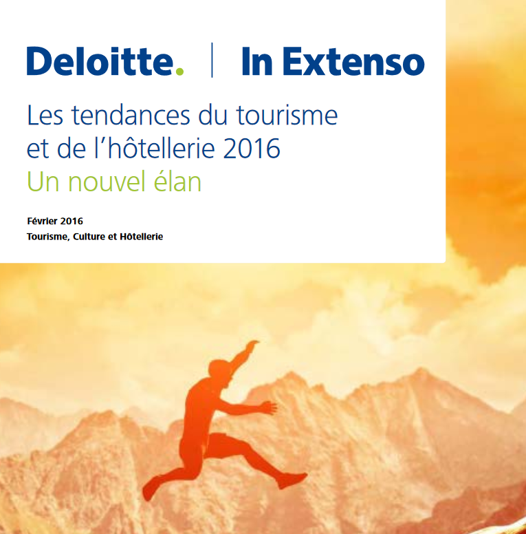 Couverture Deloitte Etude Hotellerie 2016