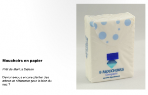 Mouchoirs en papier