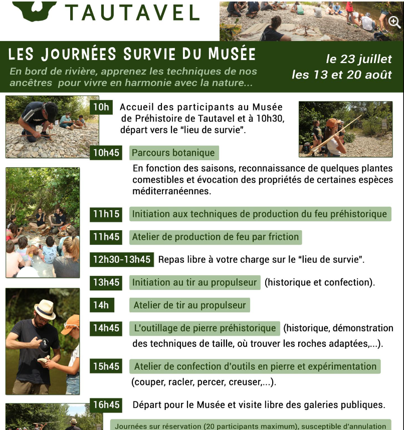 Apprendre à Survivre! - Tourisme Culturel